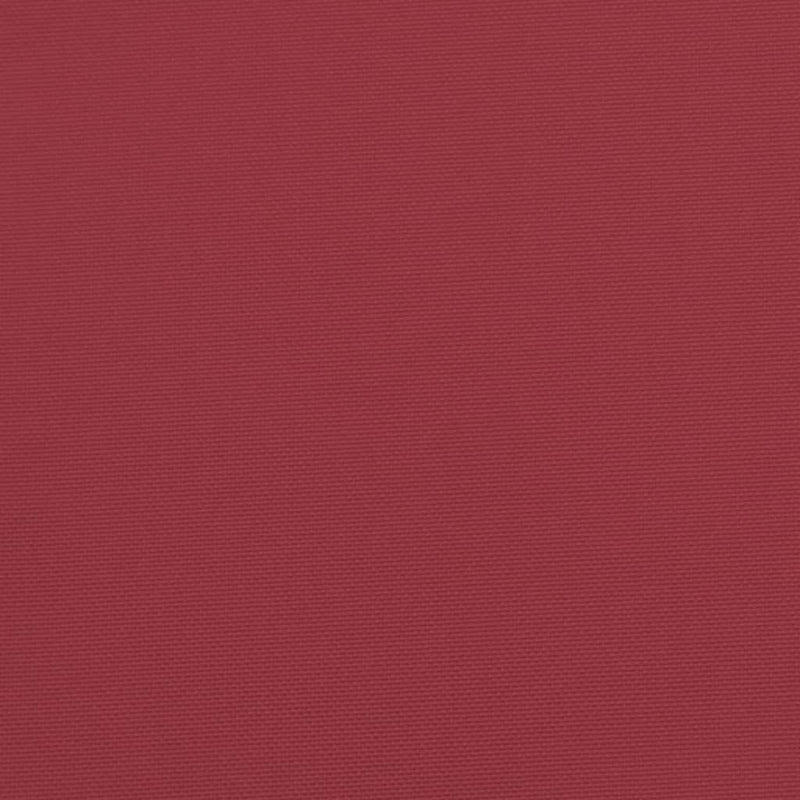 Perne de scaun, 2 buc., roșu vin, 40x40x7 cm, textil oxford