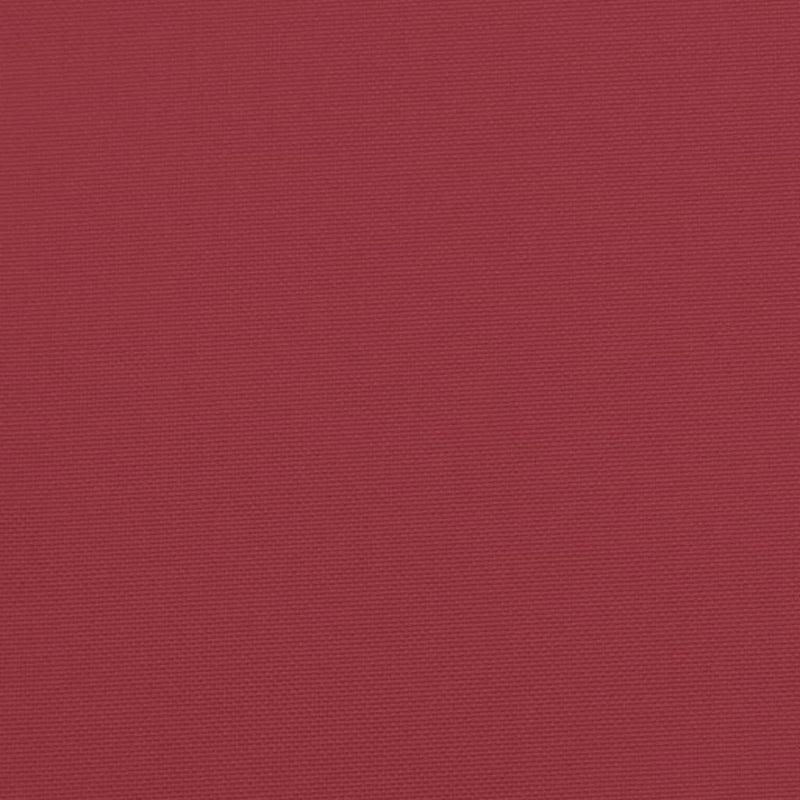 Perne de scaun, 4 buc., roșu vin, 40x40x7 cm, textil oxford