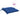 Perne de scaun, 2 buc., albastru, 40x40x7 cm, textil oxford