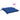 Perne de scaun, 6 buc., albastru, 40x40x7 cm, textil oxford