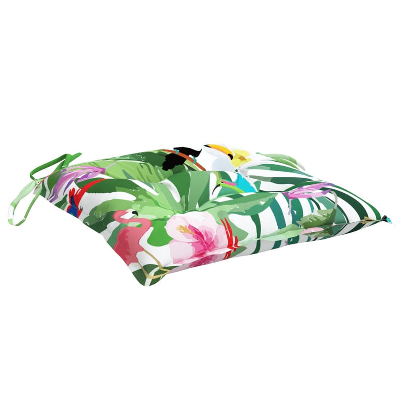 Perne de scaun 2 buc. multicolor 40x40x7 cm material textil