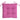 Perne de scaun, 2 buc., pink, 40x40x7 cm, material textil