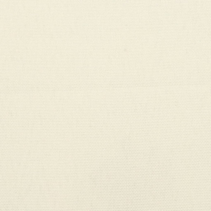 Perne de scaun, 2 buc., alb crem, 50x50x7 cm, textil oxford