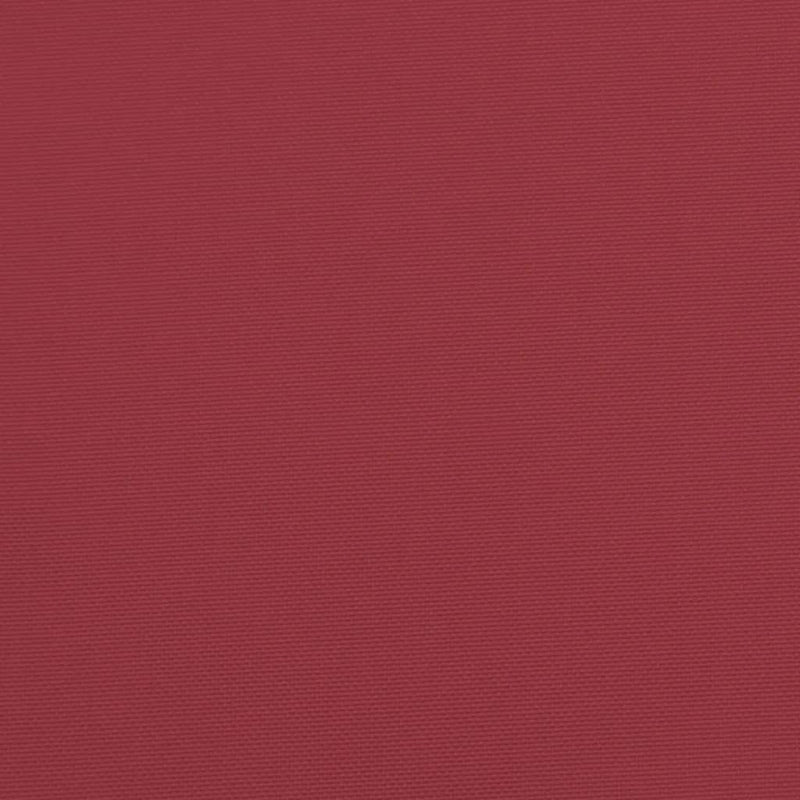 Pernă bancă de grădină, roșu vin, 120x50x7 cm, textil oxford