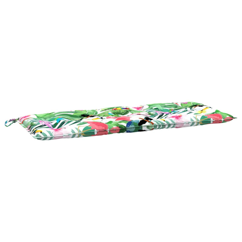 Pernă bancă de grădină, multicolor, 120x50x7 cm, textil