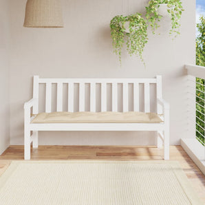 Pernă bancă de grădină, bej, 150x50x7 cm, material oxford