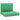 Perne pentru canapea din paleți, 2 buc., verde, textil