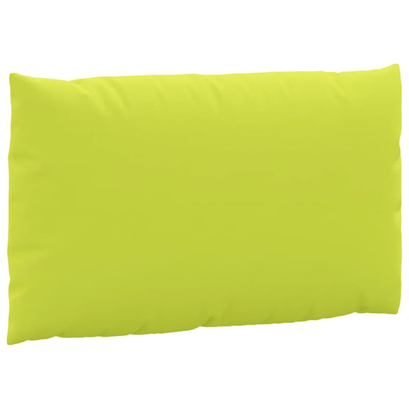 Perne pentru canapea din paleți, 2 buc., verde aprins, textil