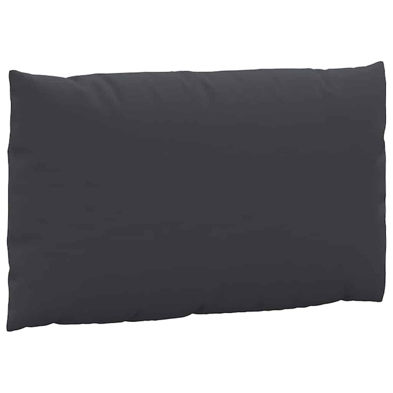 Perne de canapea din paleți, 3 buc., negru, material textil