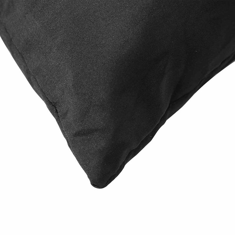 Perne de canapea din paleți, 3 buc., negru, material textil