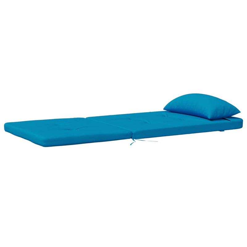 Perne de scaun adirondack, 2 buc, bleu, țesătură Oxford
