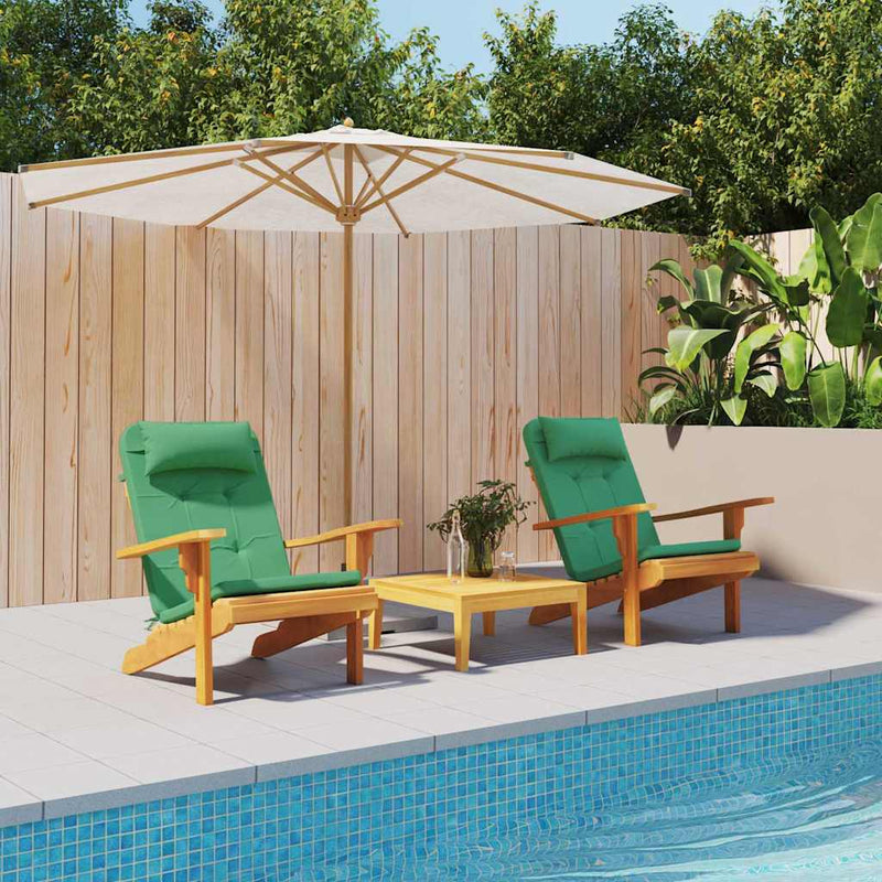 Perne pentru scaune 2 buc. Material Oxford Verde