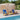 Perne pentru scaune 2 buc. Material Oxford albastru