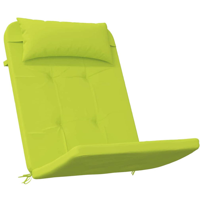 Perne pentru scaune 2 buc. Material Oxford Verde strălucitor.
