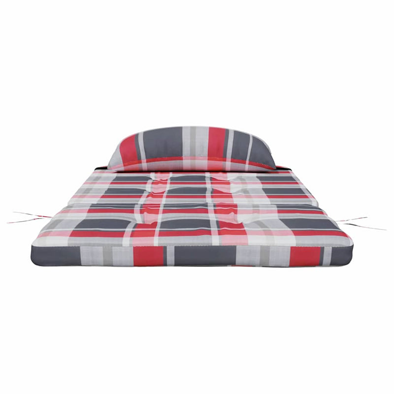 Perne pentru scaune 2 buc. Material Oxford Verificare Roșie