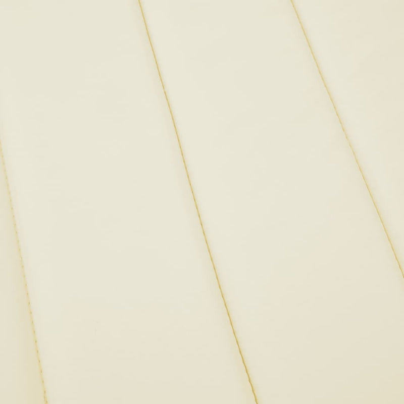 Pernă de șezlong, crem, 180x60x4 cm, textil Oxford