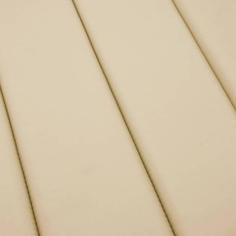 Pernă de șezlong, bej, 180x60x4 cm, textil Oxford