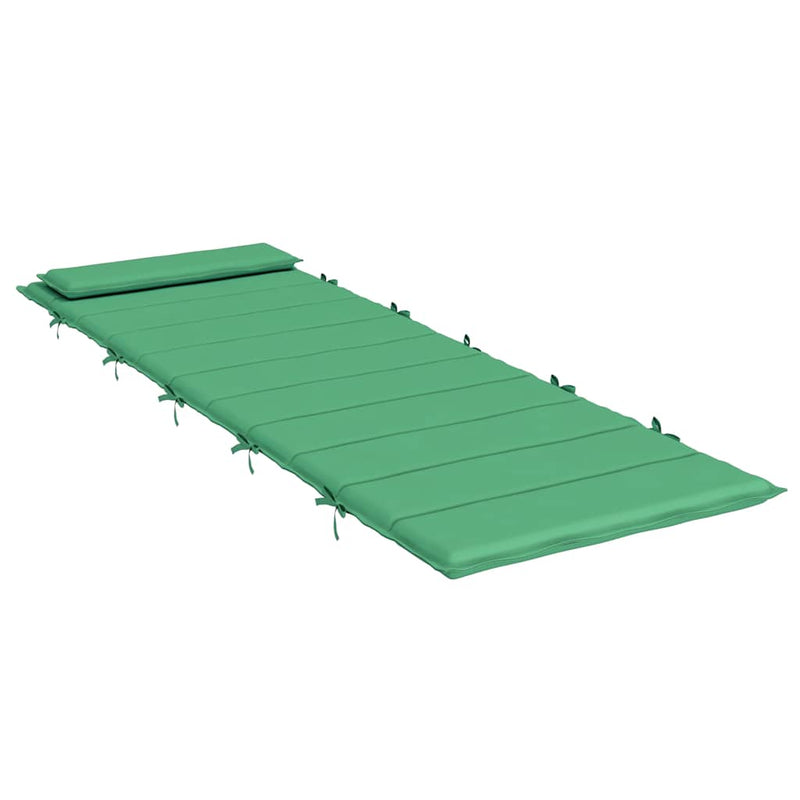 Pernă de șezlong, verde, 180x60x4 cm, textil Oxford
