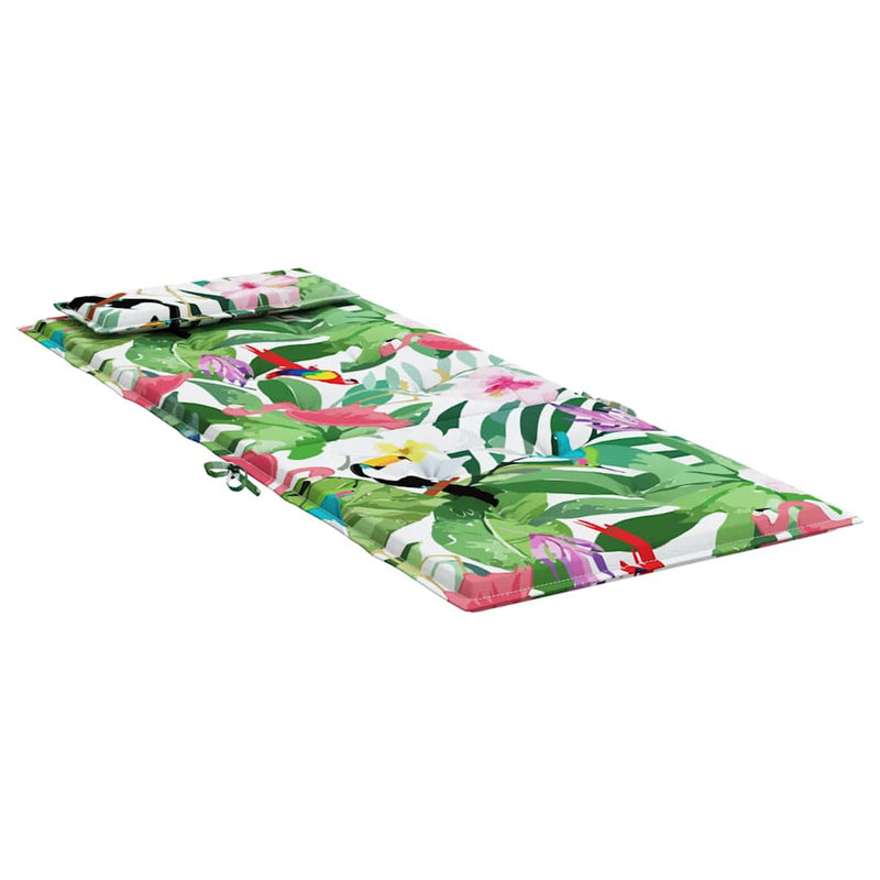 Perne de scaun spătar înalt, 6 buc., multicolor, textil oxford