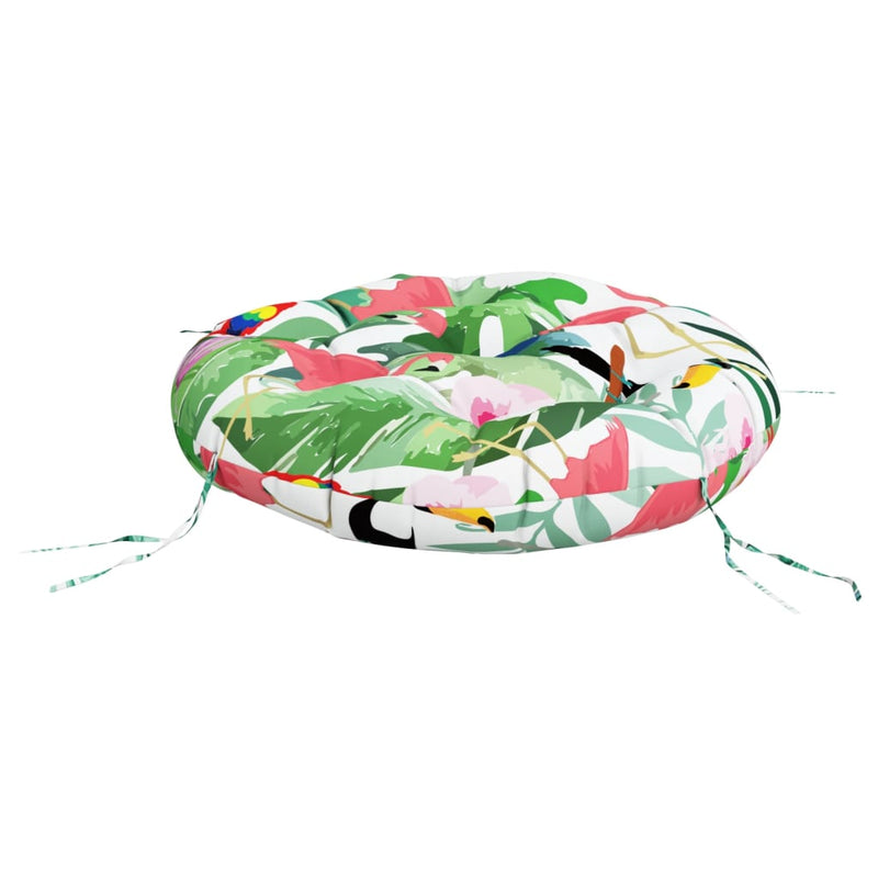 Pernă rotundă multicolor, Ø 60 x11 cm, țesătură Oxford