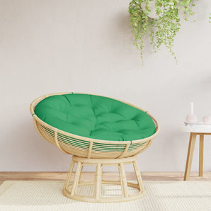 Pernă rotundă verde, Ø 100 x11 cm, țesătură Oxford
