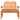 Set mobilier de grădină Adirondack, 2 piese, lemn masiv acacia