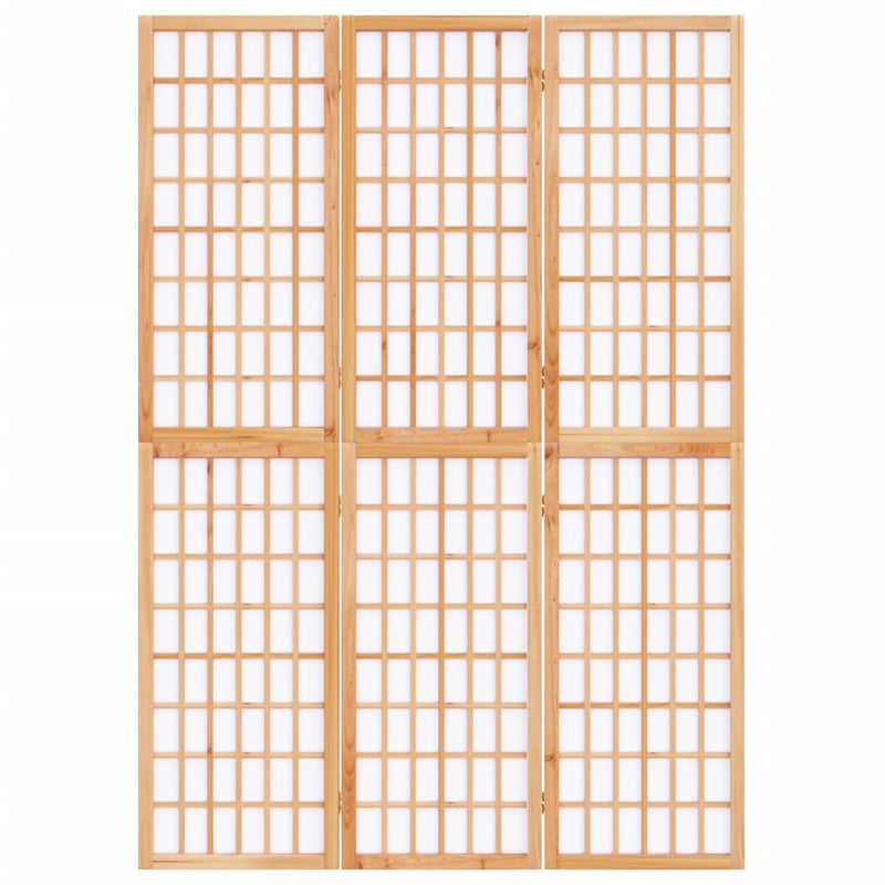 Paravan pliabil de cameră, 3 panouri, 120x170 cm, stil japonez