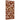 Decor de perete 105x55 cm design frunze bambus oțel Corten