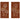 Decor perete grădină 2 buc. 105x55 cm design flori oțel Corten