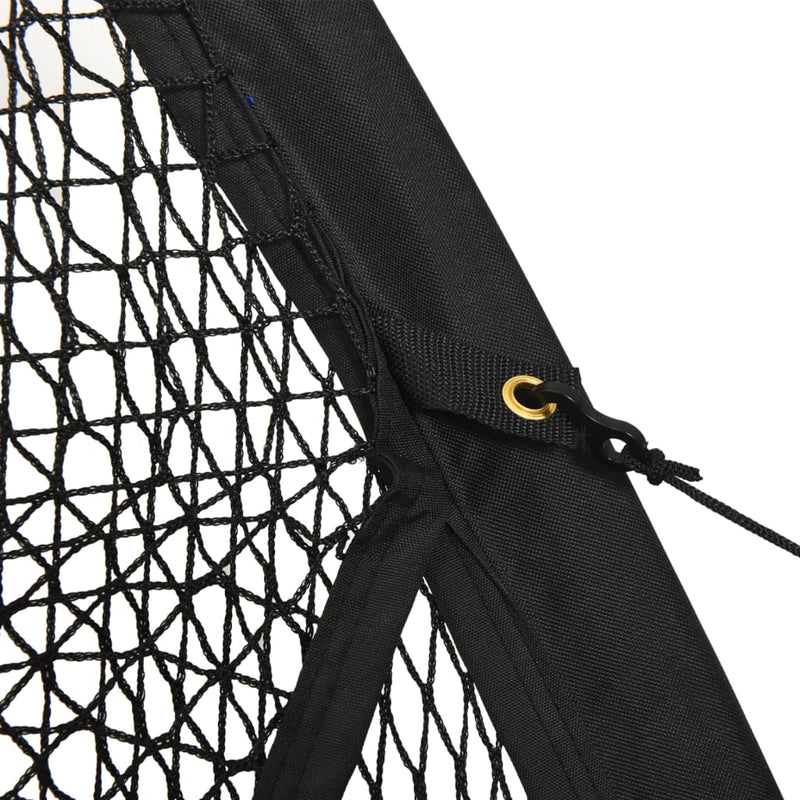 Țarc plasă de lovituri baseball negru 600x400x250 cm poliester