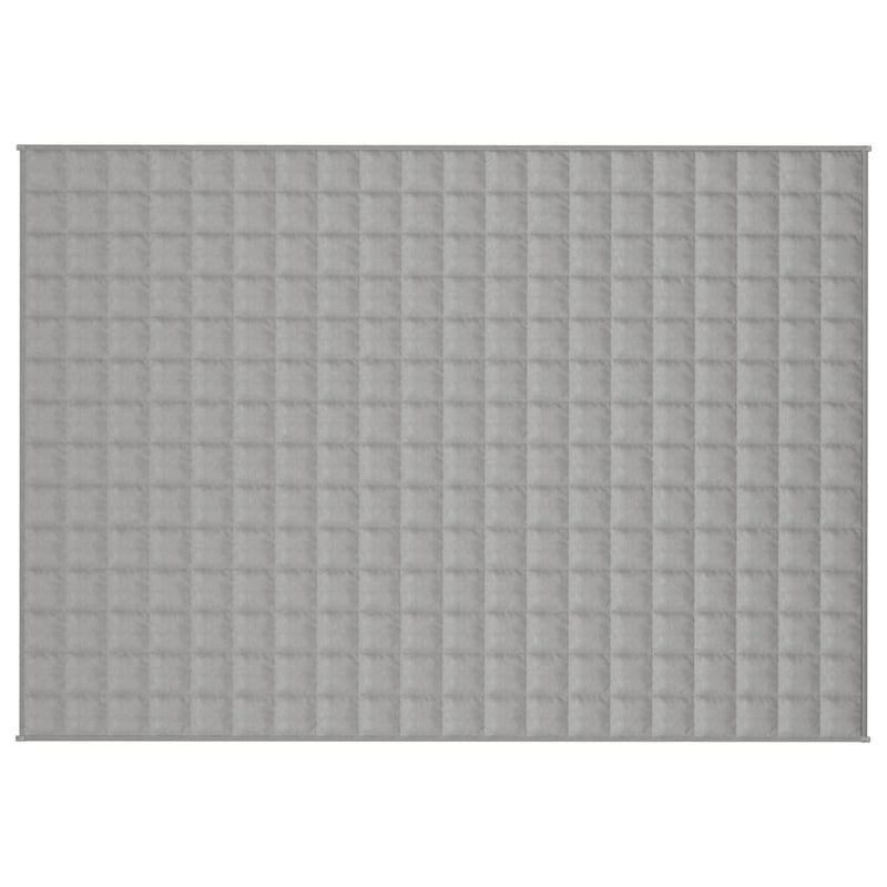 Pătură grea, gri, 135x200 cm, 6 kg, material textil