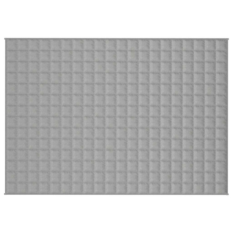 Pătură grea, gri, 140x200 cm, 6 kg, material textil