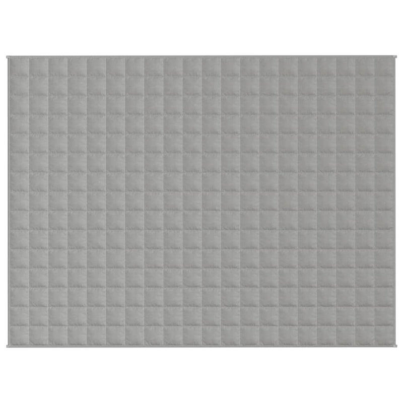 Pătură grea, gri, 152x203 cm, 7 kg, material textil
