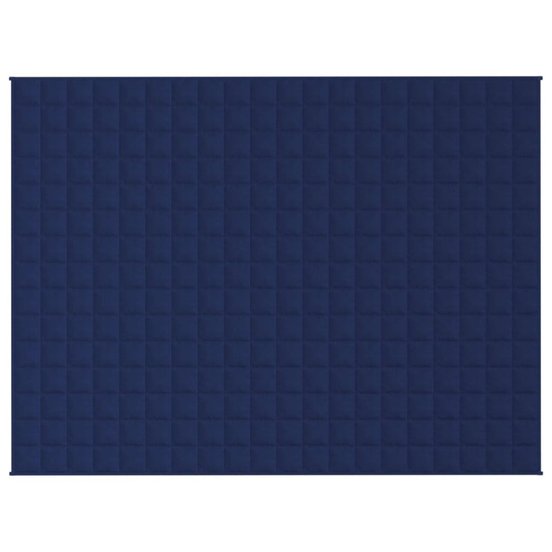 Pătură grea, albastru, 152x203 cm, 11 kg, textil