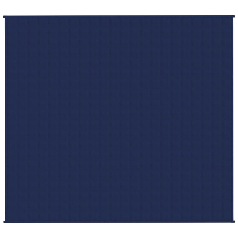 Pătură grea, albastru, 200x230 cm, 9 kg, material textil