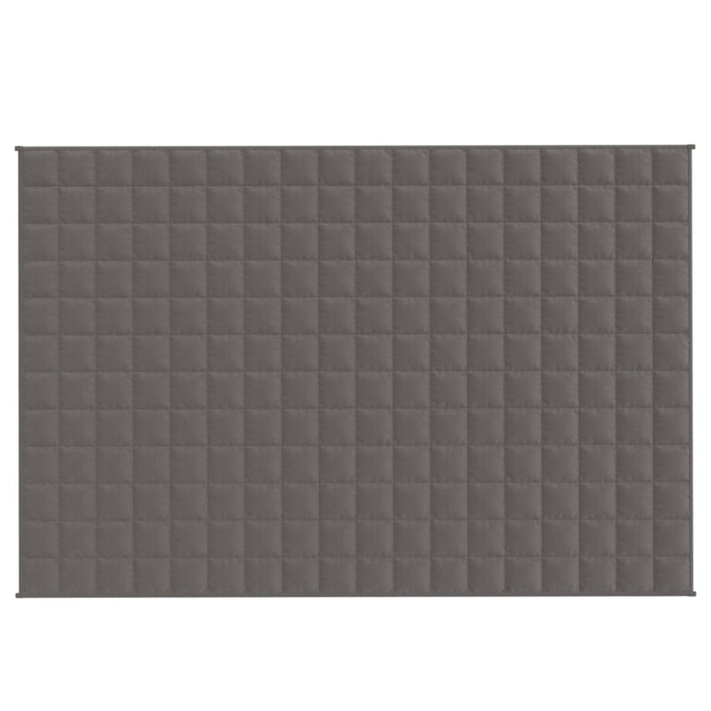 Pătură grea, gri, 122x183 cm, 5 kg, material textil
