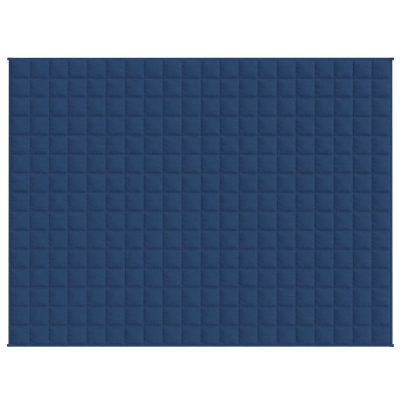 Pătură grea, albastru, 152x203 cm, 7 kg, material textil