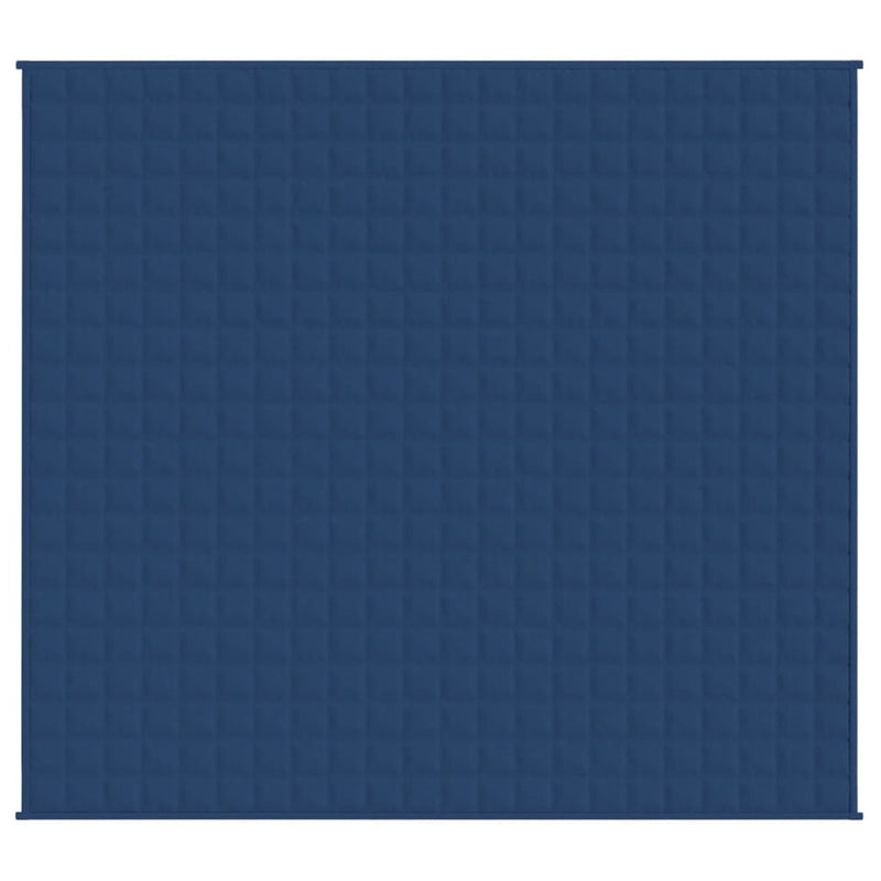 Pătură grea, albastru, 220x230 cm, 11 kg, material textil