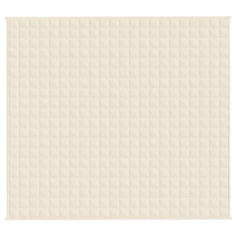 Pătură grea, crem deschis, 200x230 cm, 13 kg, material textil