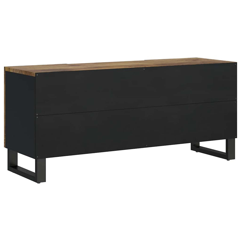 Dulap TV 105x33,5x46 cm, lemn masiv de mango și lemn prelucrat