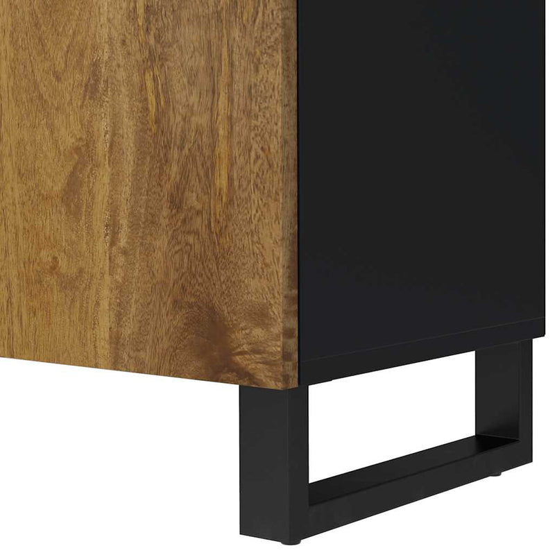 Dulap TV 105x33,5x46 cm, lemn masiv de mango și lemn prelucrat