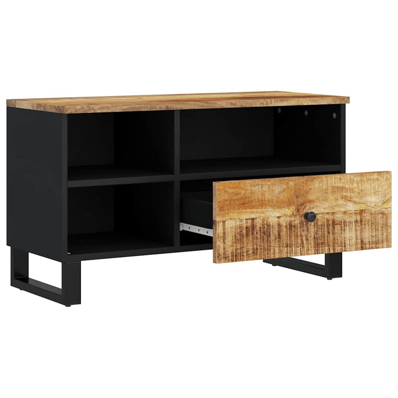 Dulap TV 80x33x46 cm, lemn masiv de mango și lemn prelucrat