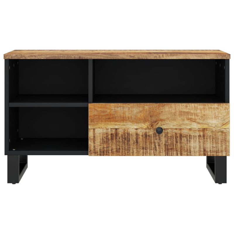 Dulap TV 80x33x46 cm, lemn masiv de mango și lemn prelucrat