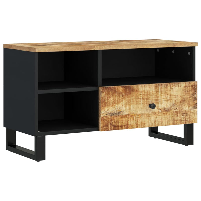 Dulap TV 80x33x46 cm, lemn masiv de mango și lemn prelucrat
