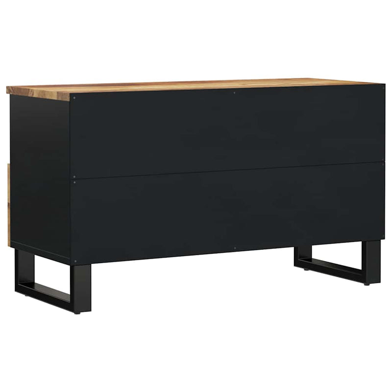 Dulap TV 80x33x46 cm, lemn masiv de mango și lemn prelucrat