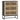 Dulap, negru, 60x30x75 cm, lemn prelucrat