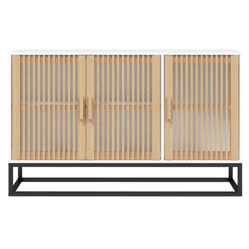 Dulap, alb, 105x30x65 cm, lemn prelucrat