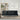 Canapea extensibilă, negru, material textil