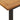 Masă grădină picioare formă de U 160x80x75 cm lemn masiv acacia