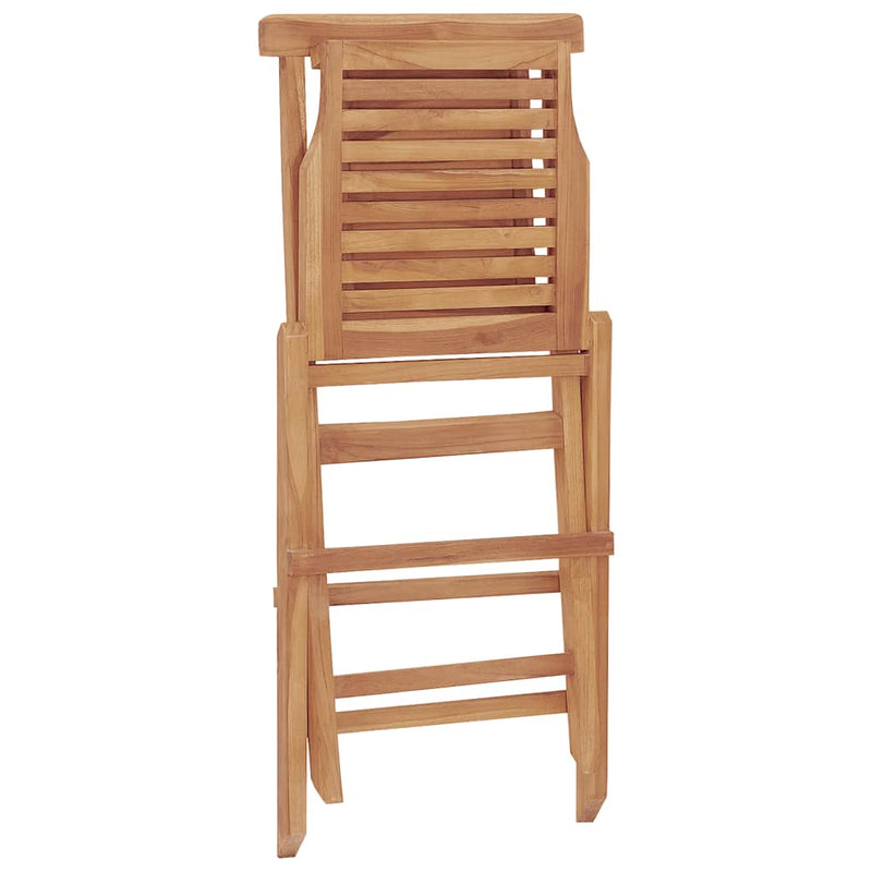 Scaune pliante 2 buc 47x63x90 cm lemn masiv de tec